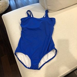 Lands End One Piece Bathing Suit NWOT